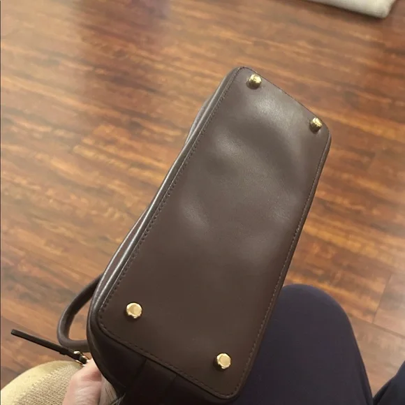 New! Coach Black and Brown Signature Satchel - Picture 4 of 5